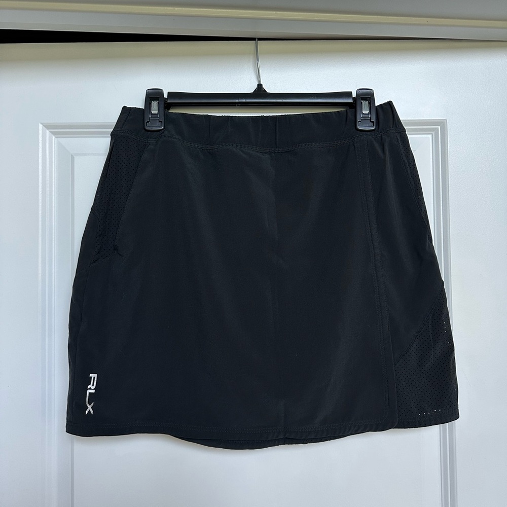 RLX Ralph Lauren NWOT Black Golf Skort